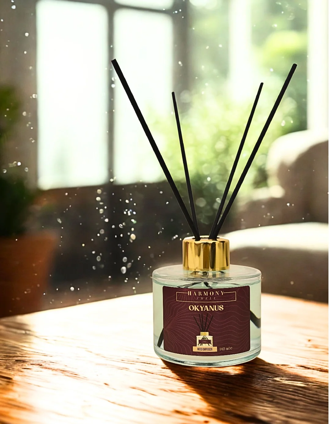 Okyanus-Kokulu-Reed-Diffuser-140-ml Okyanus Kokulu Reed Diffuser - Görsel 1