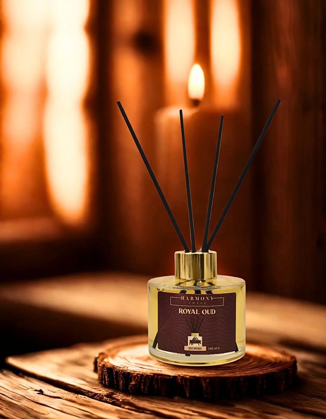Royal-oud-Kokulu-Reed-Diffuser-140-ml Royal Oud Kokulu Reed Diffuser - Görsel 1